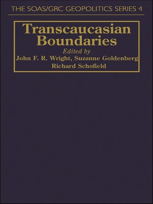 cover image of Transcaucasian Boundaries